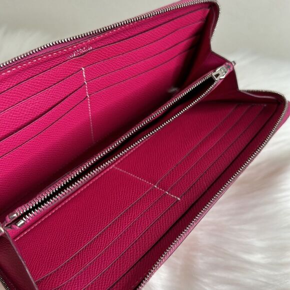💯Authentic Hermes Azap zipped Long Wallet 🍀 - Picture 5 of 16